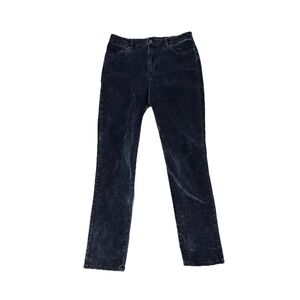 LUCKY BRAND Steel Blue‎ BROOKE LEGGING Velvet Stretch Jeans Sz 10/30